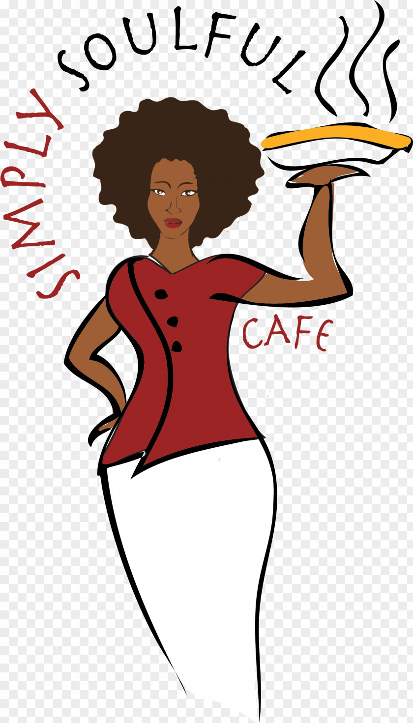 Afro Washington Woman Cartoon PNG