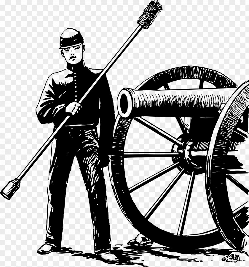 Artillery Gunner Cannon Historical Reenactment Clip Art PNG
