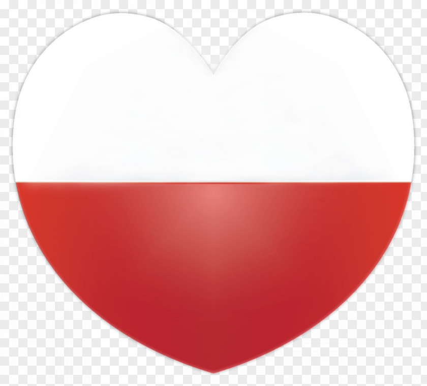 Flag Of Poland Heart Independence Day PNG