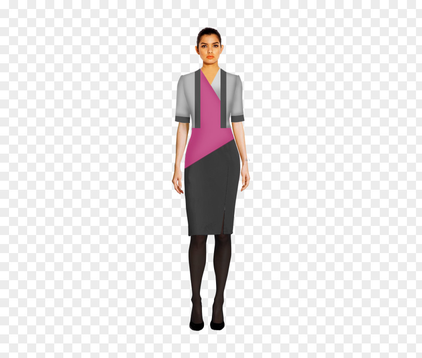 Front Office Uniform Dress Receptionist PNG