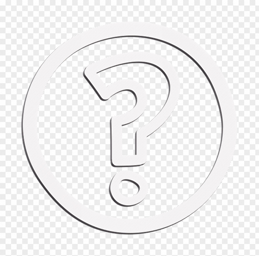 Interface Icon Hand Drawn Question PNG