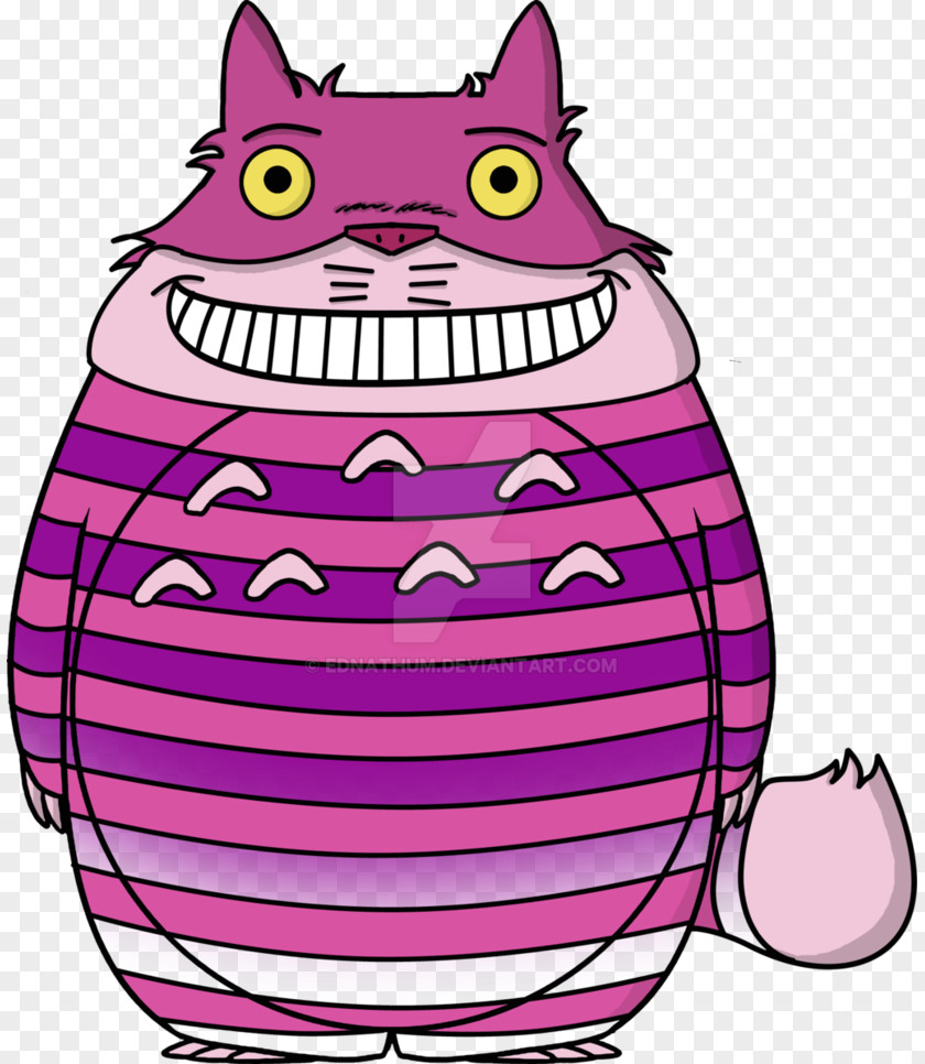 Totoro Purple Magenta Cartoon PNG