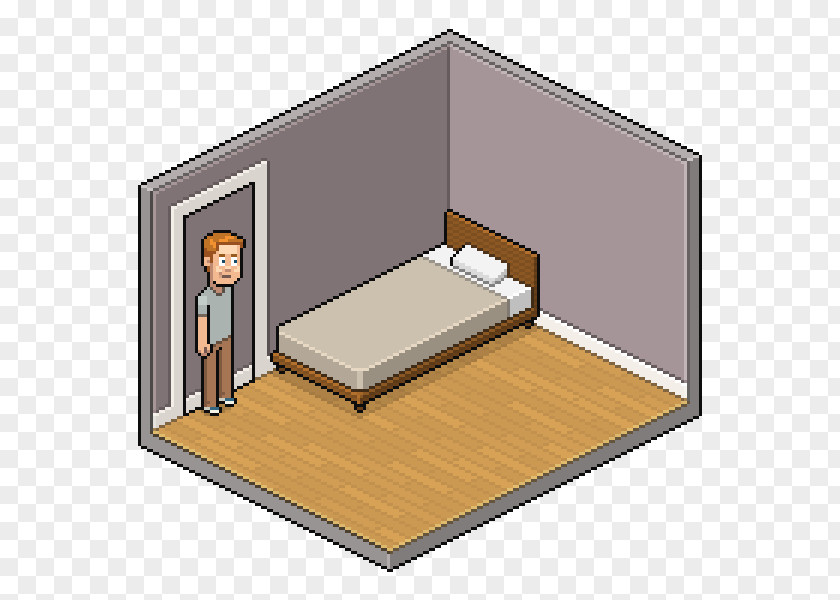 Baseboard Outline Isometric Projection Pixel Art Wall Video Game Graphics PNG