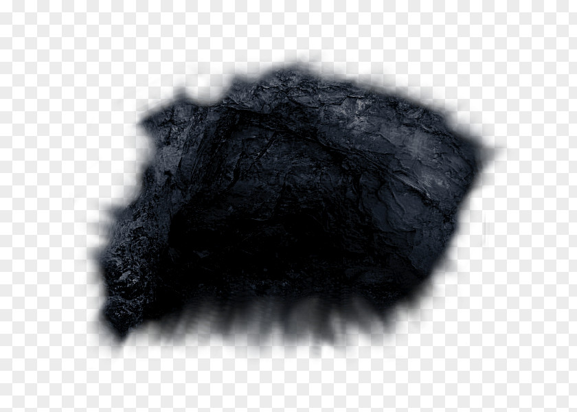 Fur Snout White Black M PNG