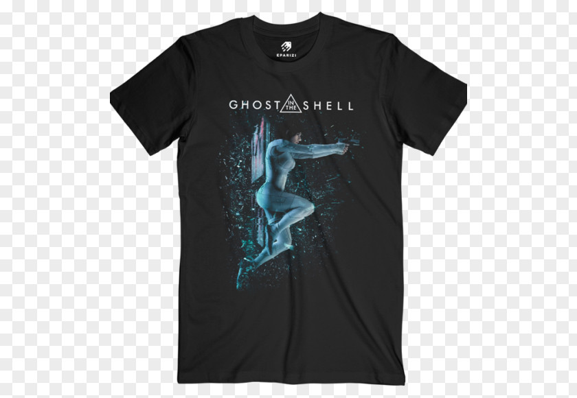 Ghost In Shell Printed T-shirt Clothing Sleeve PNG