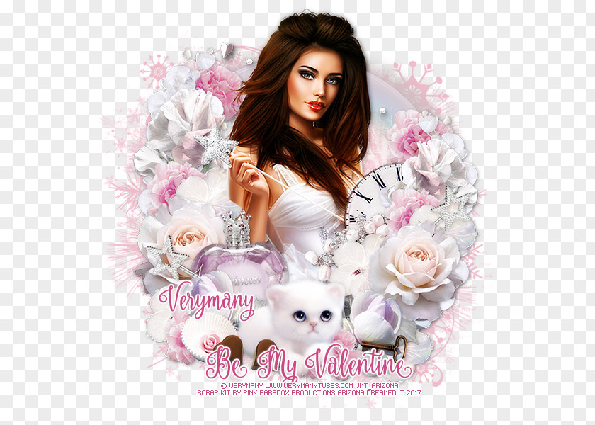 GODMOTHER Brown Hair Photomontage PNG