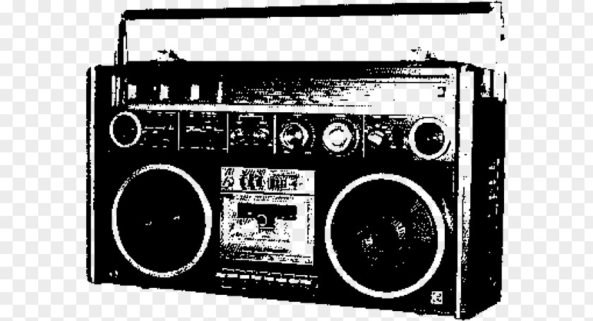 Radio Broadcasting T-shirt Boombox Computer File PNG
