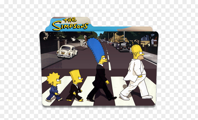 Simpsons Folder 13 Technology Yellow PNG