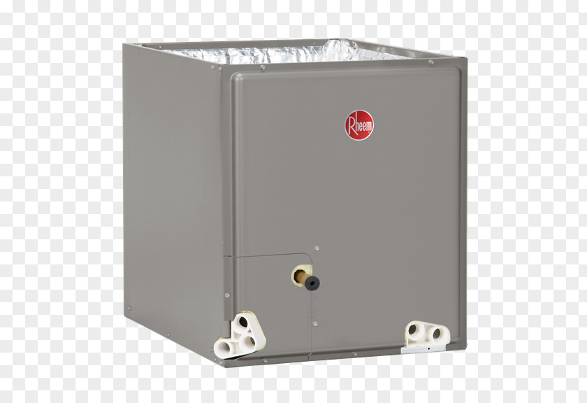 Downflow Furnace Rheem Air Conditioning Seasonal Energy Efficiency Ratio Evaporator PNG