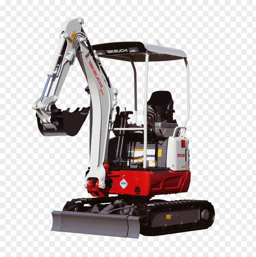 Excavator Takeuchi Manufacturing Compact Architectural Engineering PNG