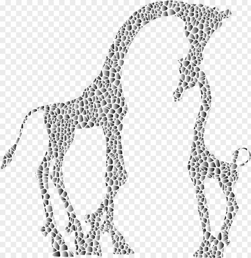 Giraffe Child Mother Clip Art PNG