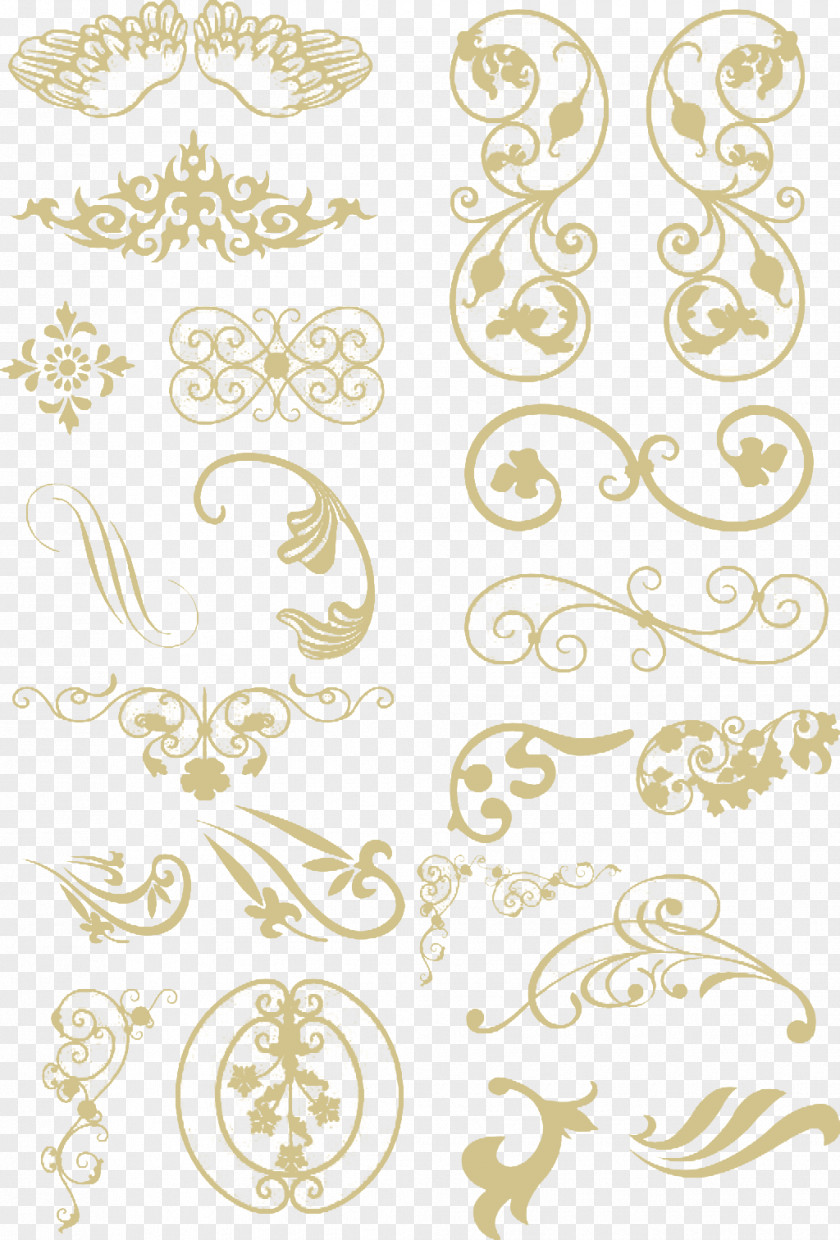 Gold Lace Material Download Clip Art PNG