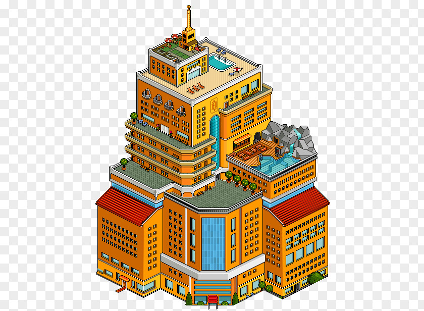 Hotel Habbo Game Virtual Community Social Networking Service PNG