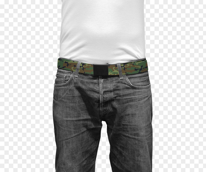 Army Belt Jeans T-shirt Shorts PNG