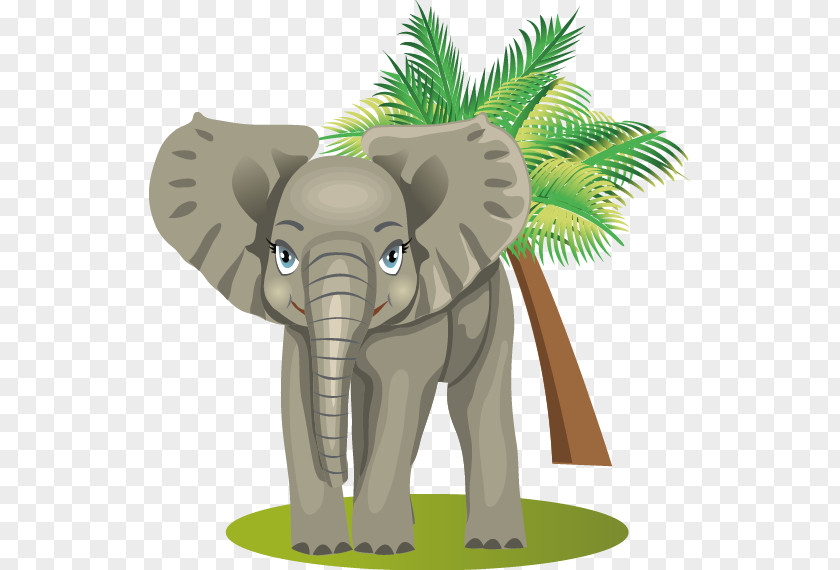 Elephant Giant Panda Hippopotamus Animal Clip Art PNG