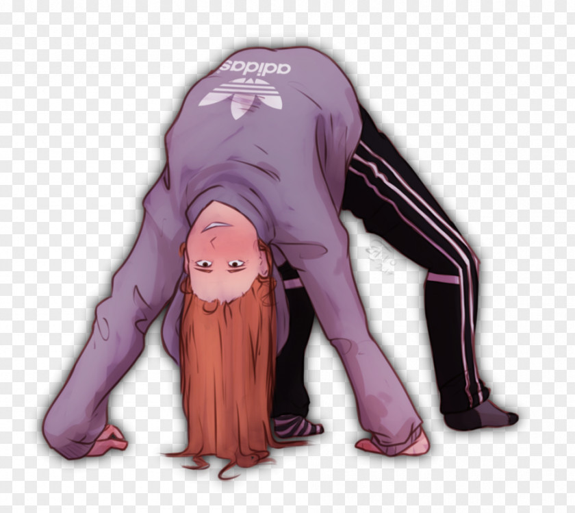 Fox Doing Yoga Homo Sapiens Human Behavior Character Fiction PNG