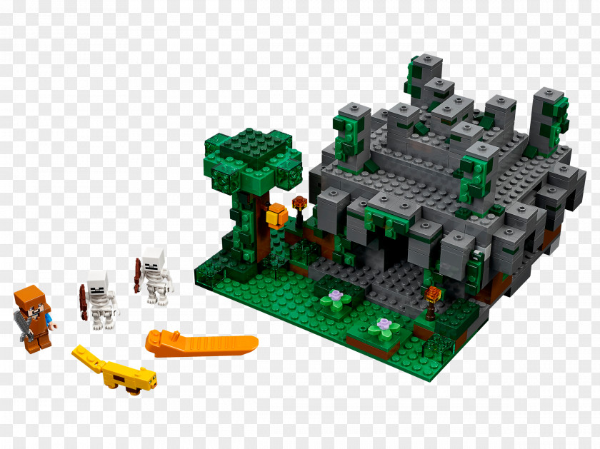 Lego Minecraft LEGO 21132 The Jungle Temple Minifigure PNG