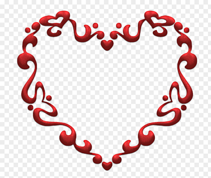 Love Ornament Couple Heart PNG