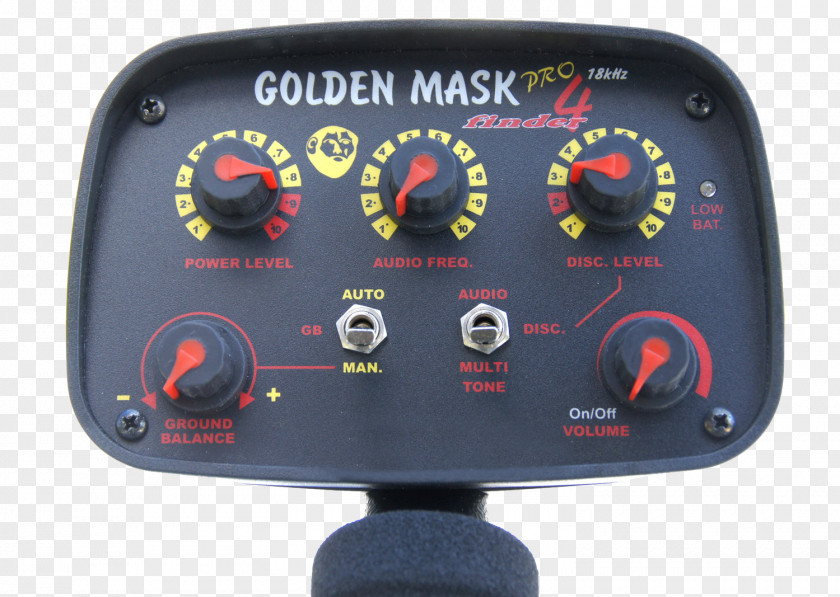 Mask Golden Metal Detectors Frequency PNG
