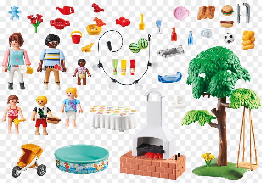 Party Playmobil Housewarming Barbecue Asteroids-2D PNG