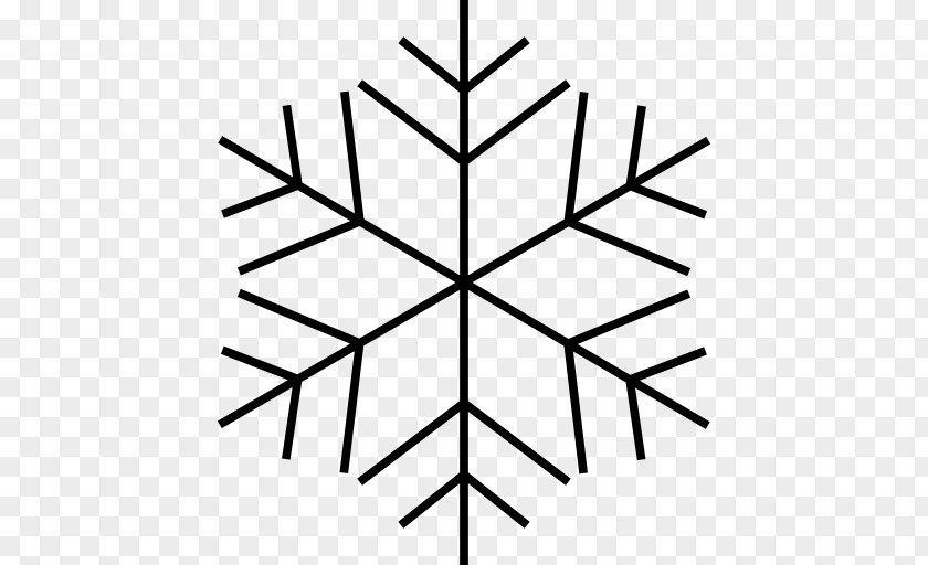 Snowflake Drawing Sketch PNG