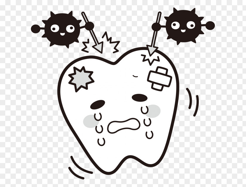 Tooth Decay Streptococcus Mutans Dentist 歯科 PNG
