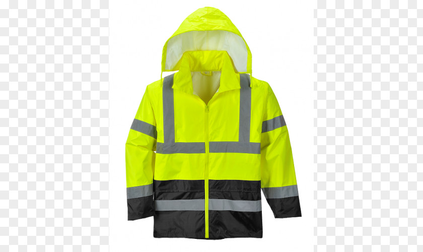 Ambulance Coat T-shirt High-visibility Clothing Portwest Raincoat PNG