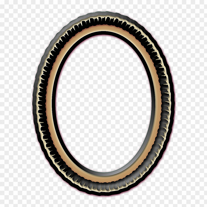 Oval Picture Frames Bevel PNG