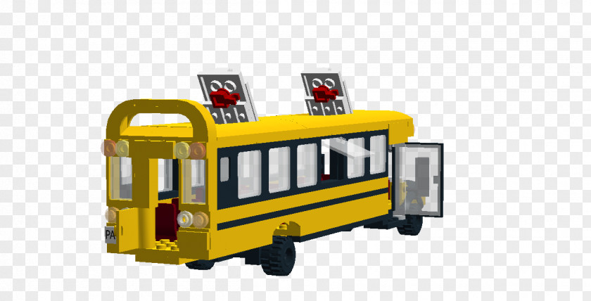 Bus Lego Directions School Transport Window PNG