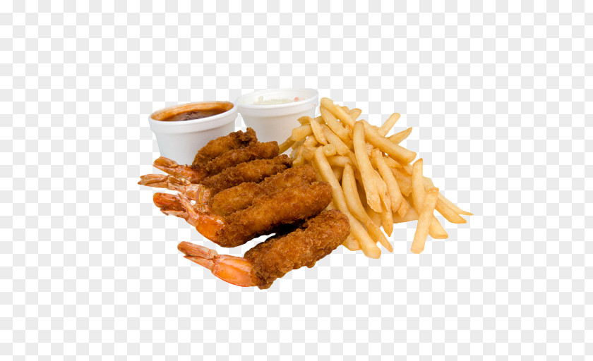 Fried Chicken French Fries Nugget Fingers And Chips PNG