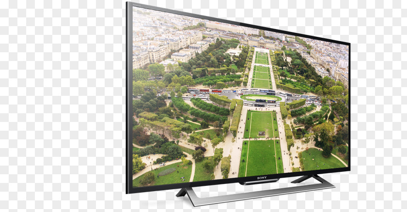 Hd Lcd Tv Smart TV Sony Corporation LED-backlit LCD High-definition Television PNG