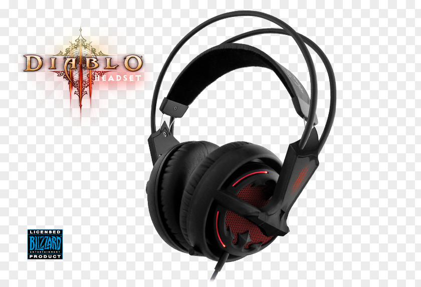 Headset Diablo III Headphones SteelSeries Icemat PNG