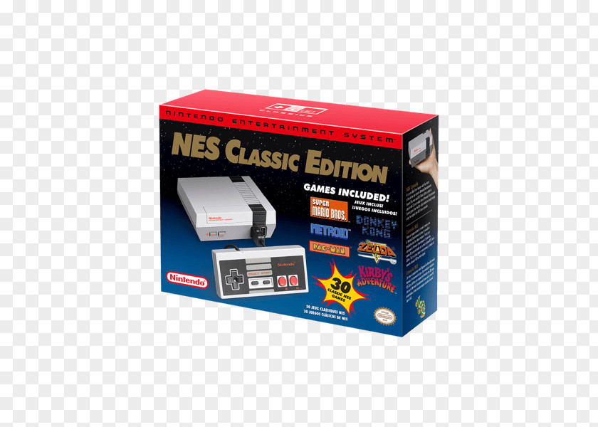 Nintendo Super Entertainment System NES Classic Edition PNG