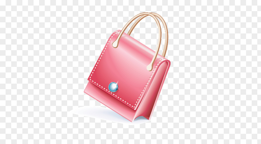 Pink Bag Handbag Drawing PNG
