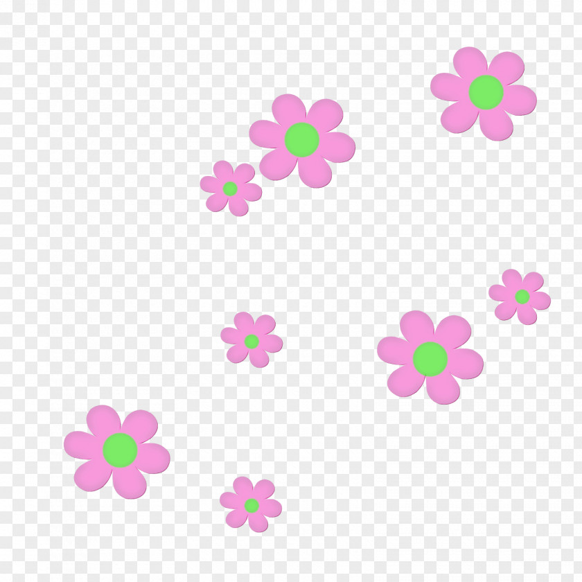 Wildflower Petal Pink Pattern Flower Plant Clip Art PNG