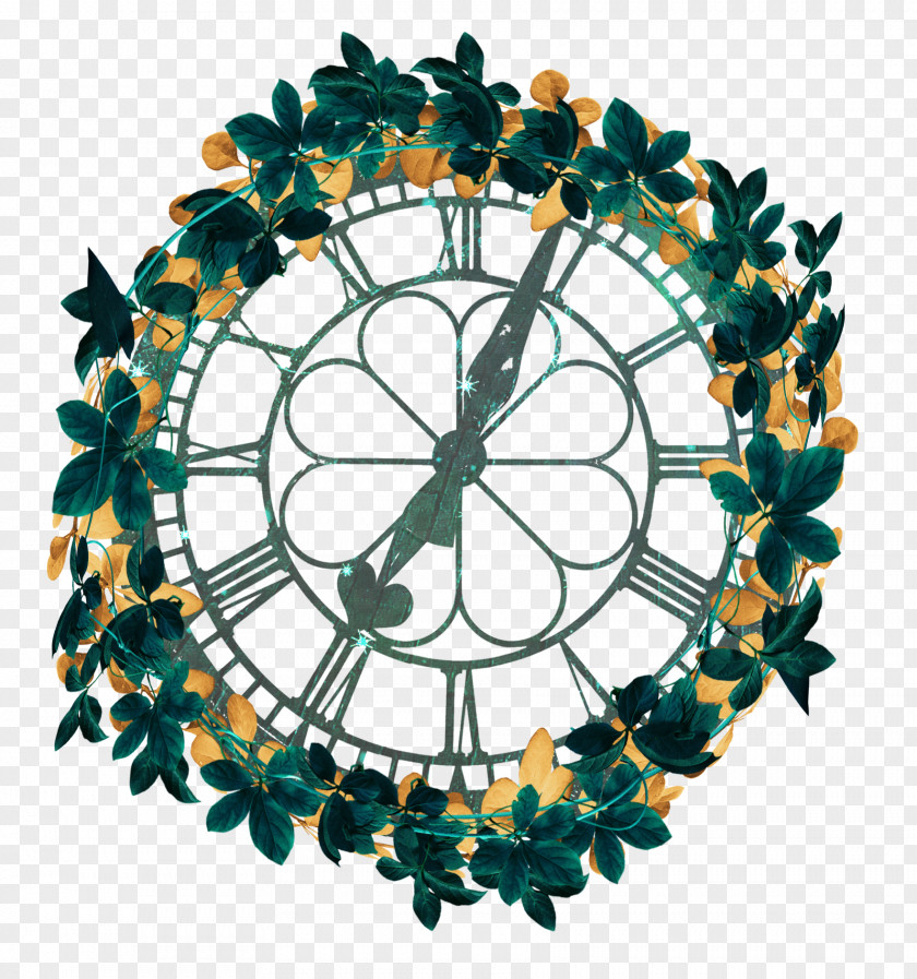 Clock Picture Frame Film Color PNG