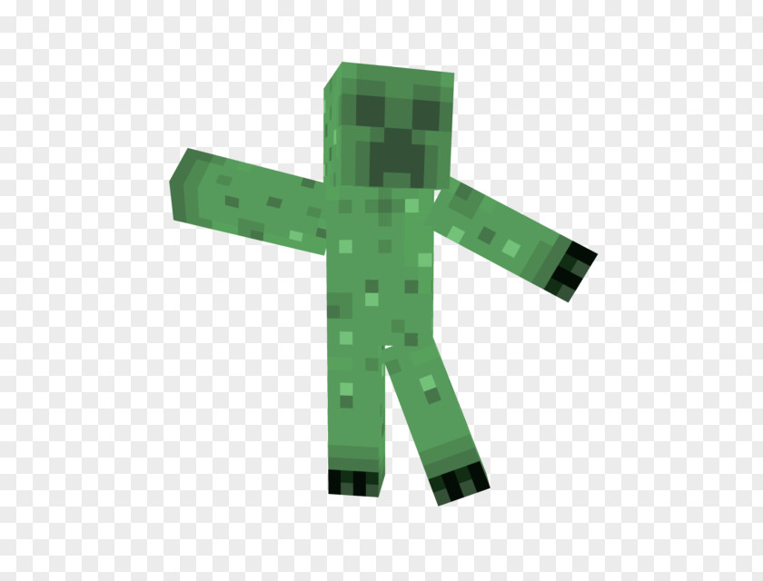 Creeper Minecraft Green Angle Font PNG