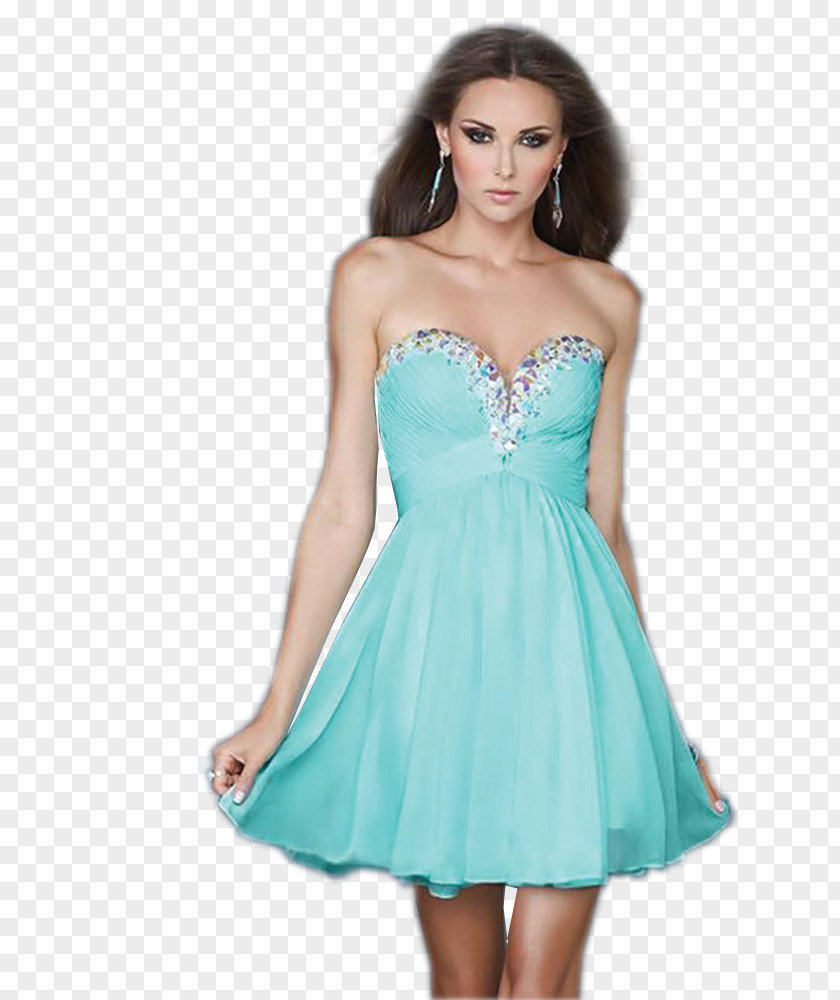 Dress Cocktail Blue Fashion Clothing PNG