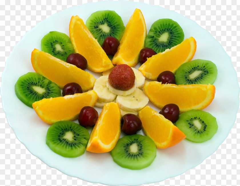 Kiwi Banana Orange Compote Fruit Salad Auglis Dish PNG