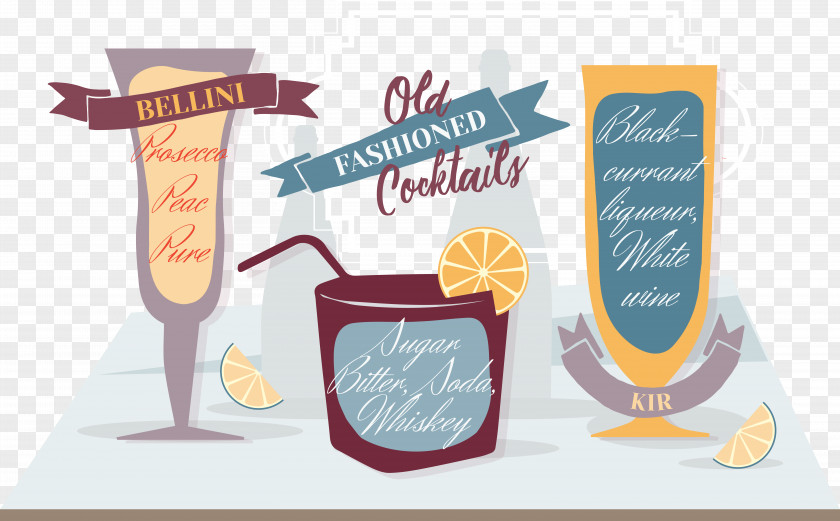 Party Desktop Vector Cocktail Whisky Old Fashioned Bellini Caipirinha PNG