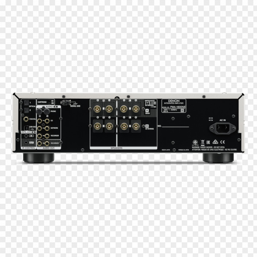 DENON PMA-1600NE HiFi Amplifier Digital Audio Power High Fidelity PNG