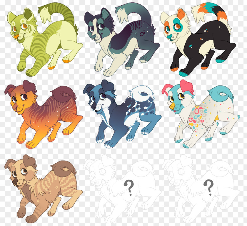Puppy And Kitten Big Cat Dog Mammal Horse PNG