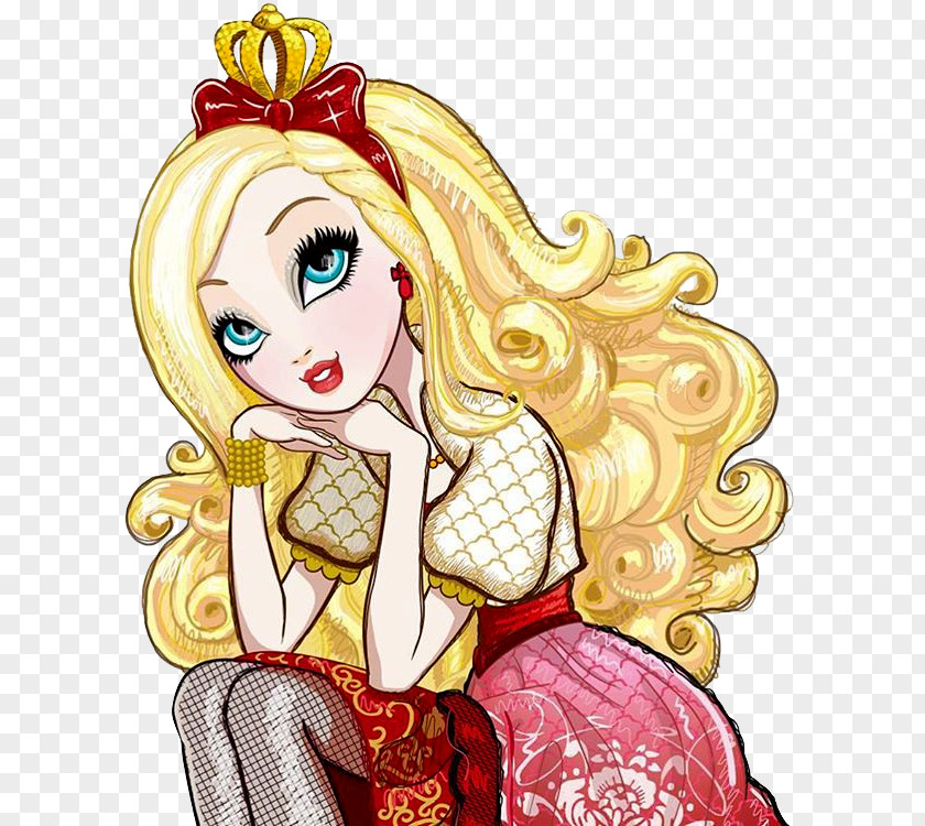 Queen Of Hearts Snow White Ever After High Legacy Day Apple Doll YouTube PNG