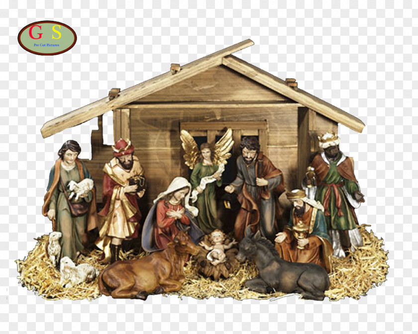 Santa Claus Nativity Scene Bethlehem Christmas Of Jesus PNG