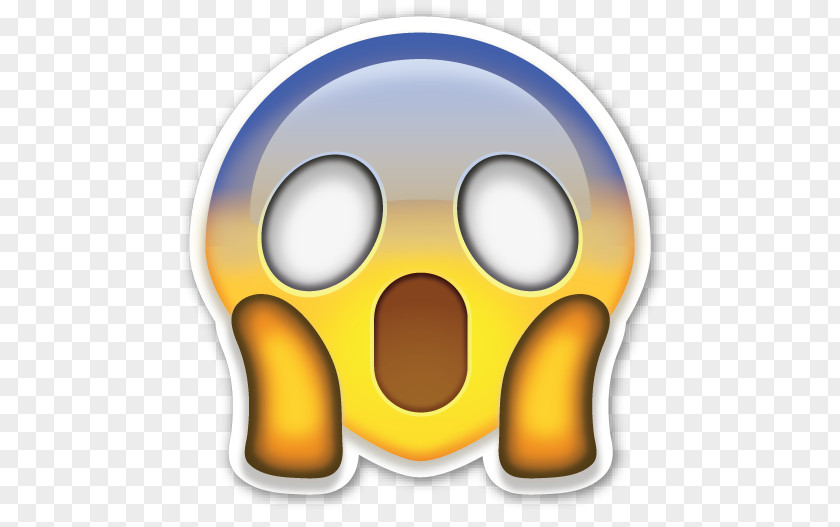 Shock Emoji Emoticon Surprise Sticker PNG
