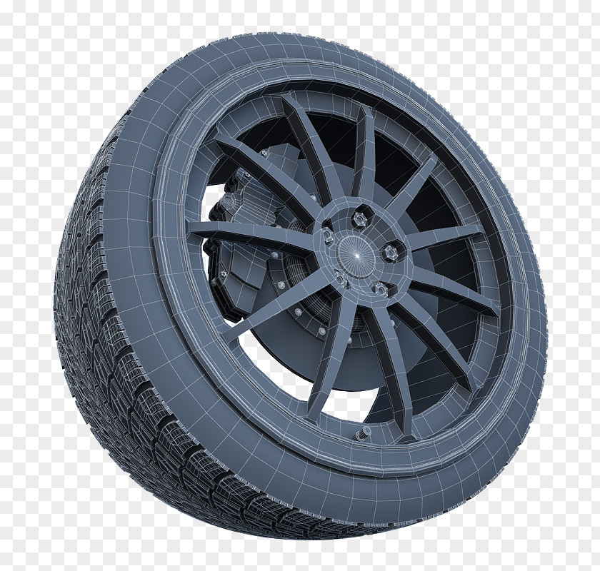 Tread Alloy Wheel Synthetic Rubber Natural Spoke PNG