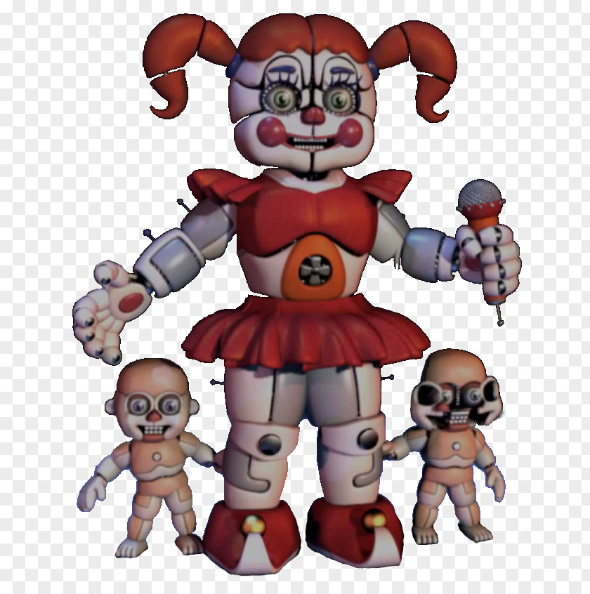 Freddy Fnaf World Five Nights At Freddy's: Sister Location Ultimate Custom Night Game Infant Action & Toy Figures PNG