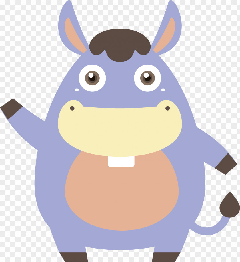 Vector Hippo Hippopotamus Drawing Clip Art PNG