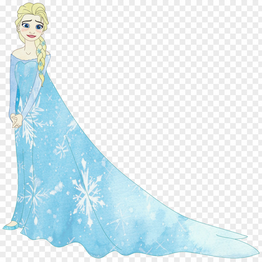 Watercolor Elsa Fan Art DeviantArt Digital Artist PNG