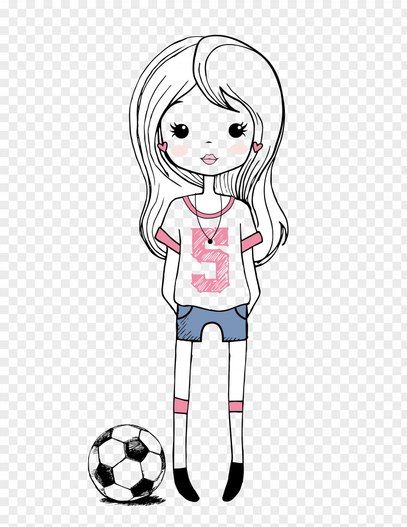 Cartoon Girl Drawing PNG Drawing, clipart PNG